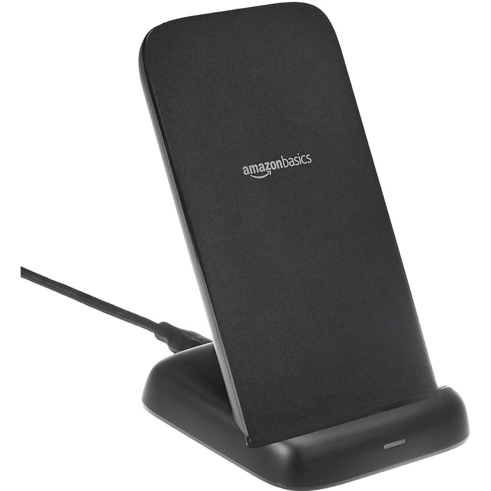 ✅ 5 for $25 Wireless Charging Stand Phone 16/15/14/13/12/11/X & Samsung, Black